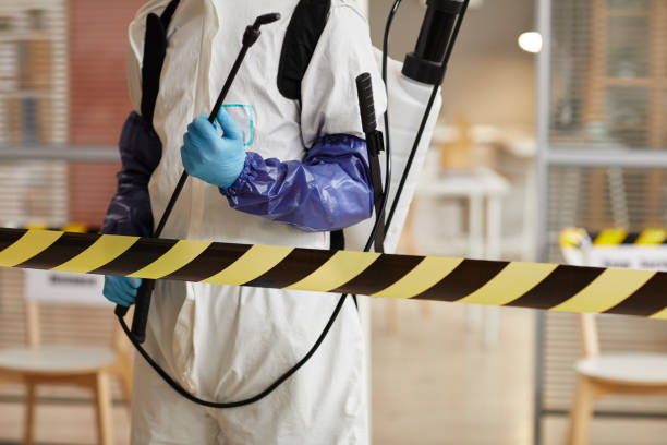 Professional Biohazard Cleanup technician working in Oakdale, NE